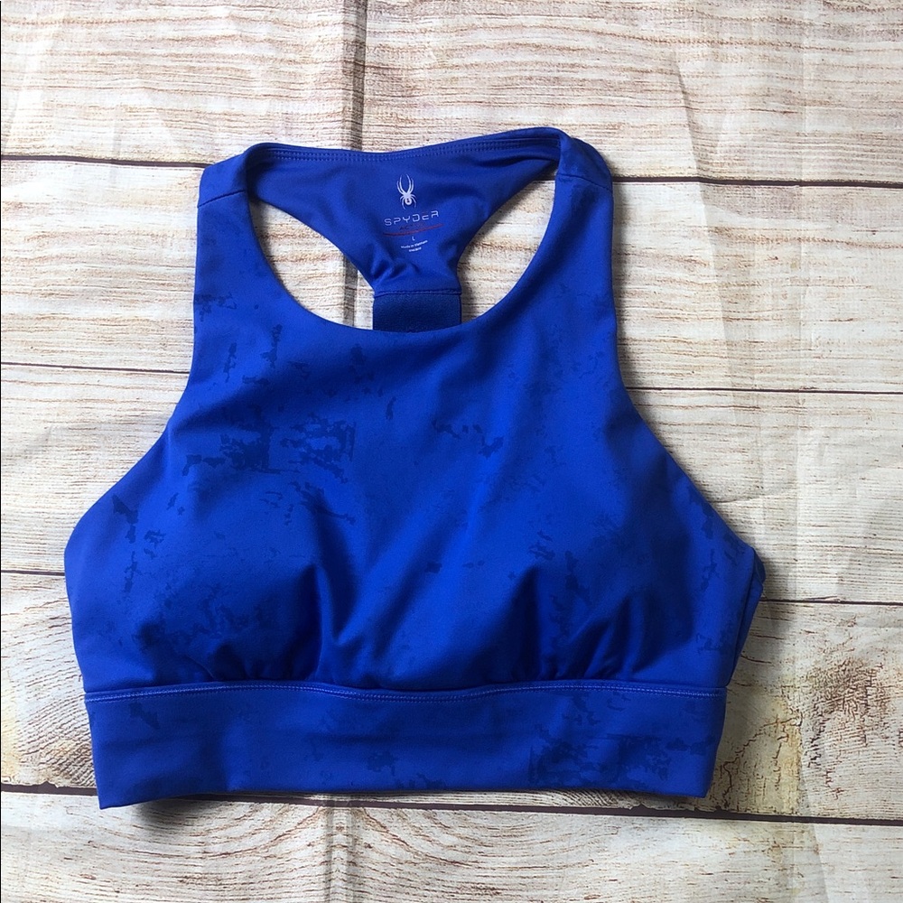 Spyder Women's Vibrant Blue Sports Bra 💜